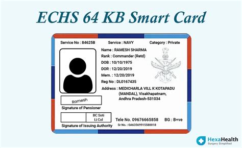 echs medical smart card|echs 64 kb smart card application online.